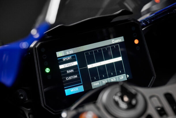 Yamaha Ride Control  s přizpůsobitelnými nastaveními