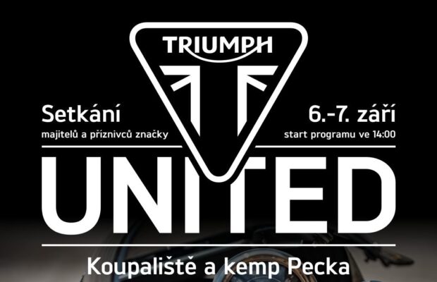 Zveme Vás na TRIUMPH UNITED 2025 – velkolepé setkání příznivců značky Triumph