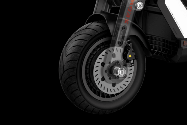 Pohodlí díky velkým pneumatikám