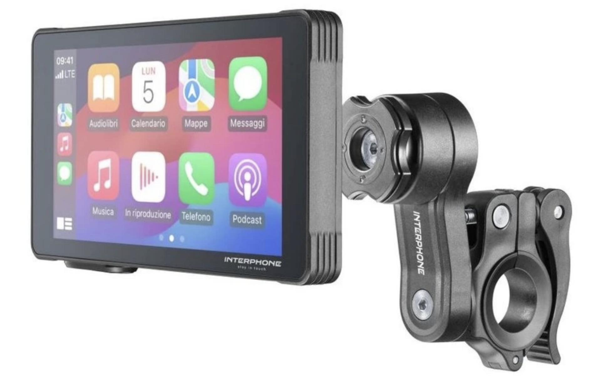 Interphone displej RideSync Apple CarPlay a Android