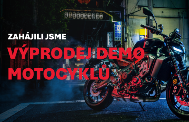 Podzimní výprodej předváděcích motocyklů