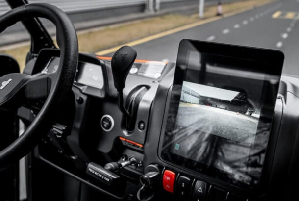 Zadní kamera pro snadnější couvání