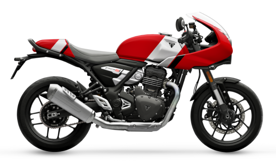 Lava Red Gloss/Aluminium Silver