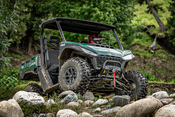 Poradí si s každým terénem